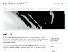 Tablet Screenshot of bisadobson.com